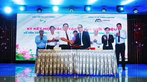 Ký kết hợp tác và tập huấn nền tảng du lịch số khu vực ĐBSCL