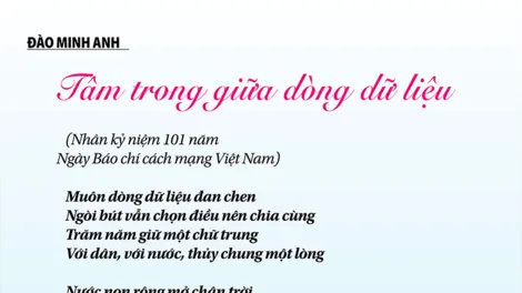 Tâm trong giữa dòng dữ liệu