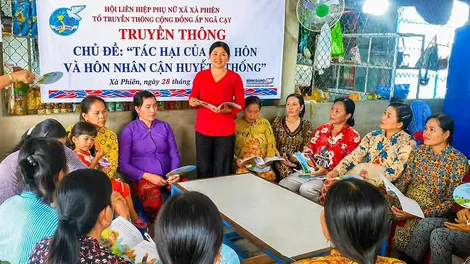 Phát huy vai trò phụ nữ trong phát triển kinh tế, xây dựng gia đình hạnh phúc