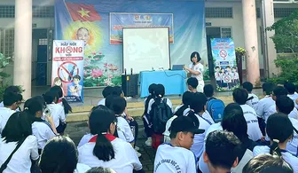 Tổ chức nhiều hoạt động giáo dục kỹ năng cho thiếu nhi