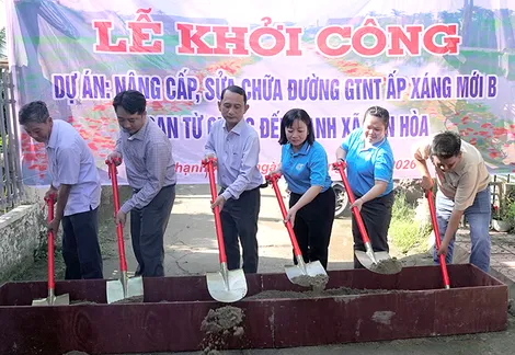 Phối hợp thực hiện nhiều công trình, phần việc thiết thực