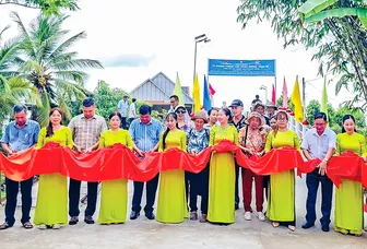 Gần 70 tỉ đồng xây dựng nông thôn mới, đô thị văn minh