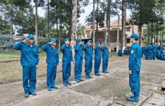 កសាង​កង​ប្រ​ជា​ស្វ័យ​ត្រាណ​នៅ​តំ​បន់​ជន​រួម​ជាតិ​ខ្មែរ​រស់​នៅ​កុះ​ករ​