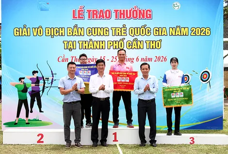 Hà Nội dẫn đầu Giải vô địch Bắn cung trẻ quốc gia 2026