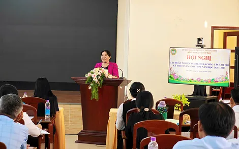 Tập huấn nghiệp vụ kiểm tra công tác coi thi Kỳ thi tuyển sinh THPT năm học 2026-2027