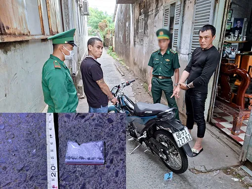 Bộ đội Biên phòng Cần Thơ bắt giữ 2 đối tượng tàng trữ trái phép chất ma túy