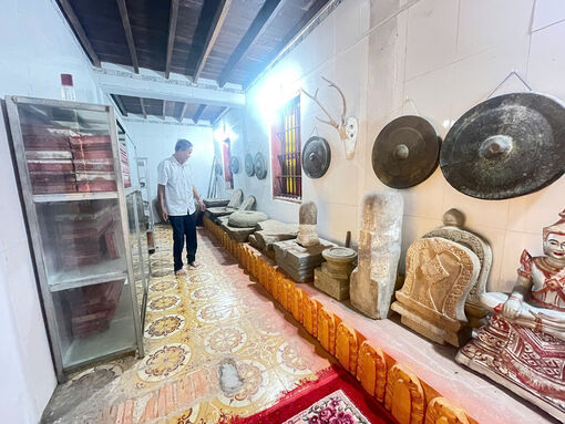 ស្លាក​ស្នាម​វប្ប​ធម៌​បុរាណ​នៅ​វត្ត​សម្បូរ​រង្សី
