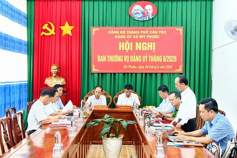 Xã Mỹ Phước tập trung chuyển đổi cơ cấu cây trồng, vật nuôi phù hợp điều kiện thực tế