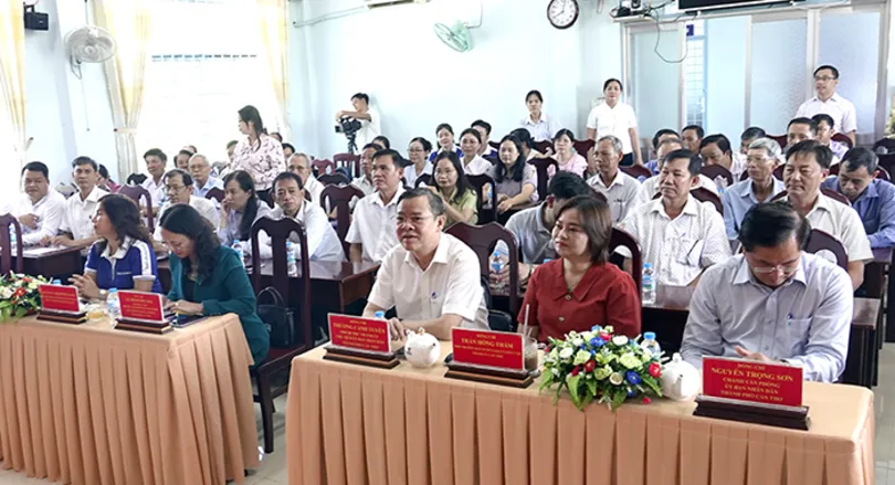 Đảng bộ phường Thới An Đông quyết tâm thực hiện đạt các chỉ tiêu, nhiệm vụ năm 2026