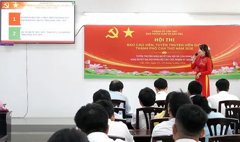 Cuộc thi tài của “những hạt nhân trên mặt trận tư tưởng ở cơ sở”