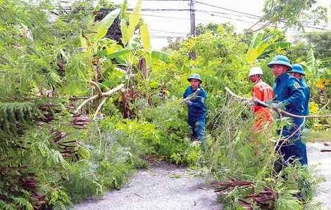 Chủ động bảo đảm an toàn hệ thống điện mùa mưa bão, ngập nước