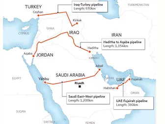 Vùng Vịnh nỗ lực giảm phụ thuộc eo biển Hormuz