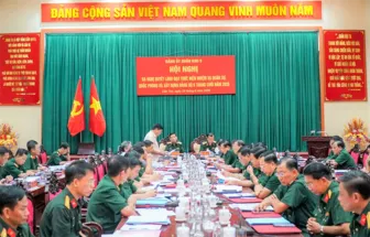 Xây dựng lực lượng vũ trang Quân khu 9 vững mạnh toàn diện “mẫu mực, tiêu biểu”