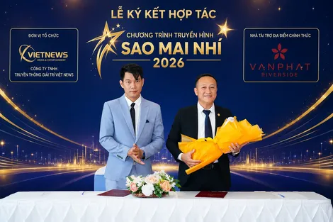 Vạn Phát Riverside trở thành nhà tài trợ địa điểm chính thức của chương trình truyền hình Sao Mai Nhí 2026