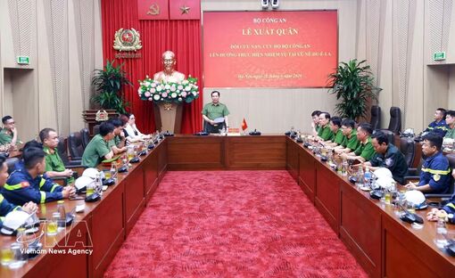 Vietnam's Ministry of Public Security deploys rescue team to Venezuela