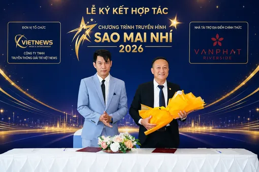Vạn Phát Riverside trở thành nhà tài trợ địa điểm chính thức của chương trình truyền hình Sao Mai Nhí 2026