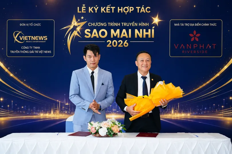 Vạn Phát Riverside trở thành nhà tài trợ địa điểm chính thức của chương trình truyền hình Sao Mai Nhí 2026