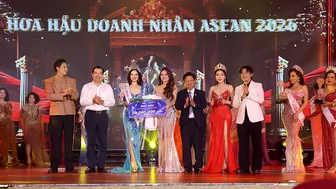 Doanh nhân Nguyễn Thị Ngọc Thảo đăng quang Hoa hậu Doanh nhân Asean 2026