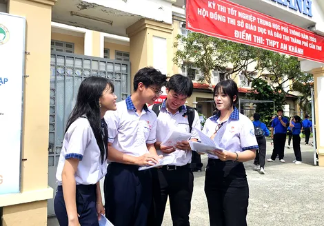 8 giờ ngày 1-7 công bố kết quả thi Kỳ thi tốt nghiệp THPT năm 2026