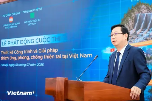 Phát động cuộc thi Thiết kế công trình và giải pháp phòng, chống thiên tai