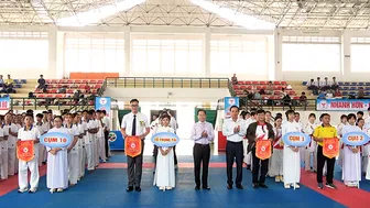 Khai mạc môn Karate Đại hội Thể dục thể thao TP Cần Thơ lần X