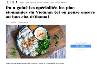 Báo Pháp gợi ý những món ăn không thể bỏ lỡ ở Việt Nam