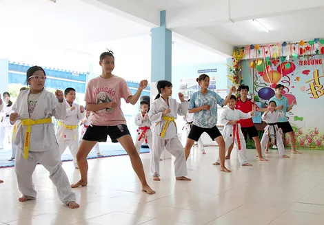 Karate mở màn Đại hội Thể dục thể thao thành phố