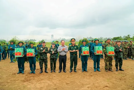 Diễn tập tác chiến phường Cái Răng trong khu vực phòng thủ đạt mục đích, yêu cầu đề ra