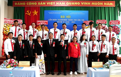 Ông Nguyễn Minh Trí tái đắc cử Chủ tịch Liên đoàn Taekwondo TP Cần Thơ