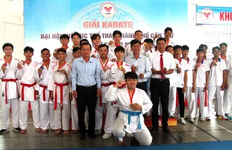 Khép lại cuộc tranh tài môn Karate Đại hội Thể dục thể thao TP Cần Thơ lần thứ X