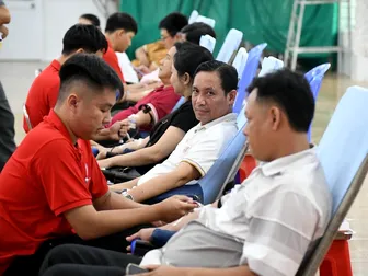 Ngày hội hiến máu tình nguyện lan tỏa nghĩa cử cao đẹp tại xã Long Phú và phường Ngã Năm