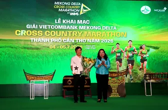 Khai mạc Giải Vietcombank Mekong Delta Cross Country Marathon TP Cần Thơ 2026