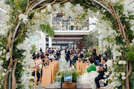 Khuyến khích kết hôn và sinh con, Hàn Quốc cho thuê không gian tiệc cưới giá siêu rẻ