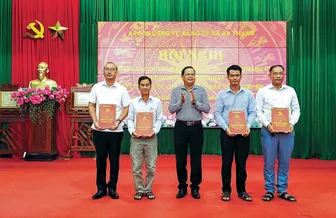 Nhiều xã, phường hoàn thành sắp xếp khu vực, ấp