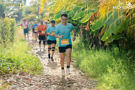 Giải Vietcombank Mekong Delta Cross Country Marathon TP Cần Thơ 2026 thành công tốt đẹp