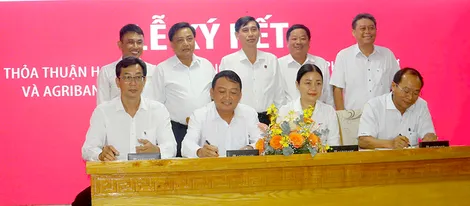 Hội Nông dân TP Cần Thơ ký kết hợp tác với các chi nhánh ngân hàng Agribank
