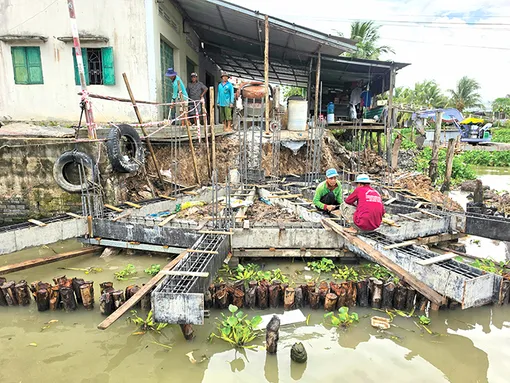 Xã Thạnh An phấn đấu hoàn thành giải ngân xây dựng cơ bản