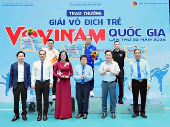 Vovinam Cần Thơ xếp Nhì toàn đoàn tại Giải vô địch trẻ quốc gia 2026