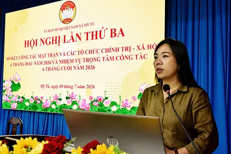 MTTQVN xã Mỹ Tú huy động hiệu quả nguồn lực chăm lo an sinh xã hội