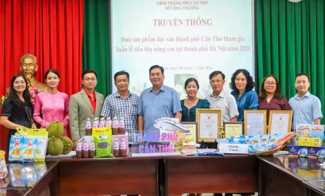 Cần Thơ tham gia Tuần lễ tiêu thụ nông sản tại Hà Nội