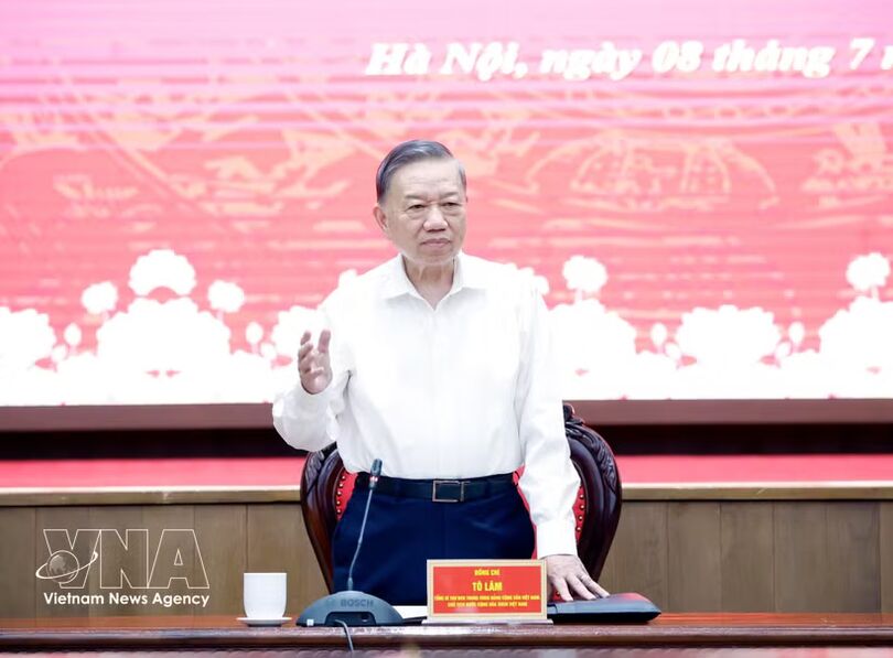 Top leader urges Hanoi to pursue faster, higher-quality growth
