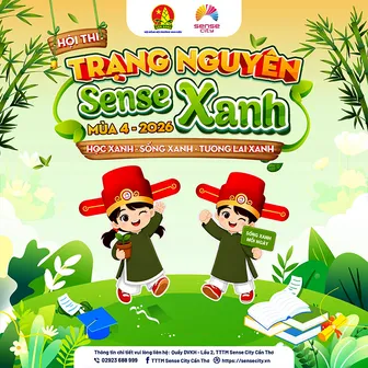 Dấu ấn Trạng nguyên Sense Xanh mùa 4 năm 2026: Lan tỏa thông điệp sống xanh
