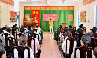 ផ្សព្វ​ផ្សាយ​អំ​ពី​ការ​ការ​ពារ​សន្តិ​សុខ​ សុវត្ថិ​ភាព​សំ​ណង់​ឧស្ម័ន​ និង​ការ​ការ​ពារ​អធិប​តេយ្យ​ភាព​ សន្តិ​សុខ​ សណ្តាប់​ធ្នាប់​នៅ​តំ​បន់​ព្រំ​ដែន​សមុទ្រ​