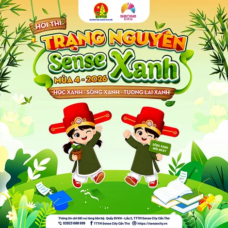 Dấu ấn Trạng nguyên Sense Xanh mùa 4 năm 2026: Lan tỏa thông điệp sống xanh