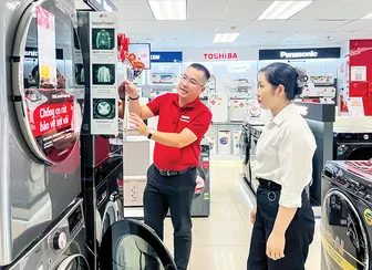 Chọn máy giặt, sấy tiện ích cho gia đình
