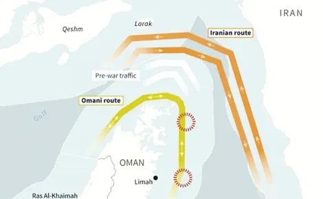 Eo biển Hormuz trong toan tính của Mỹ và Iran