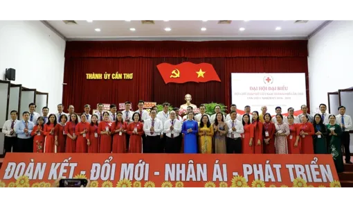 Ông Lê Nguyễn Sinh Nhựt được bầu làm Chủ tịch Hội Chữ thập đỏ TP Cần Thơ
