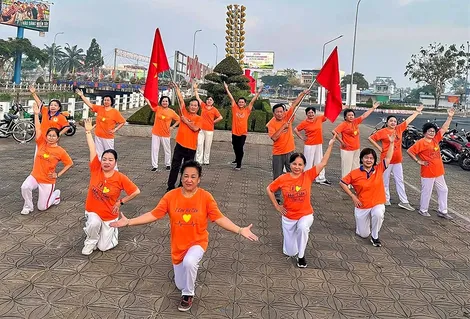 100% Hội LHPN xã, phường duy trì ít nhất một loại hình thể dục, thể thao