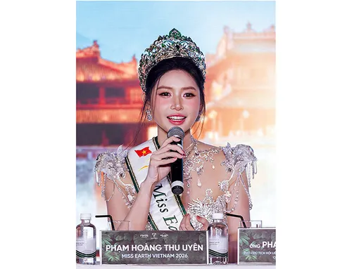 Người đẹp Phạm Hoàng Thu Uyên dự thi Miss Earth 2026