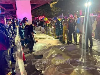 Thái Lan: Cháy lớn tại quán rượu ở Bangkok, 27 người thiệt mạng